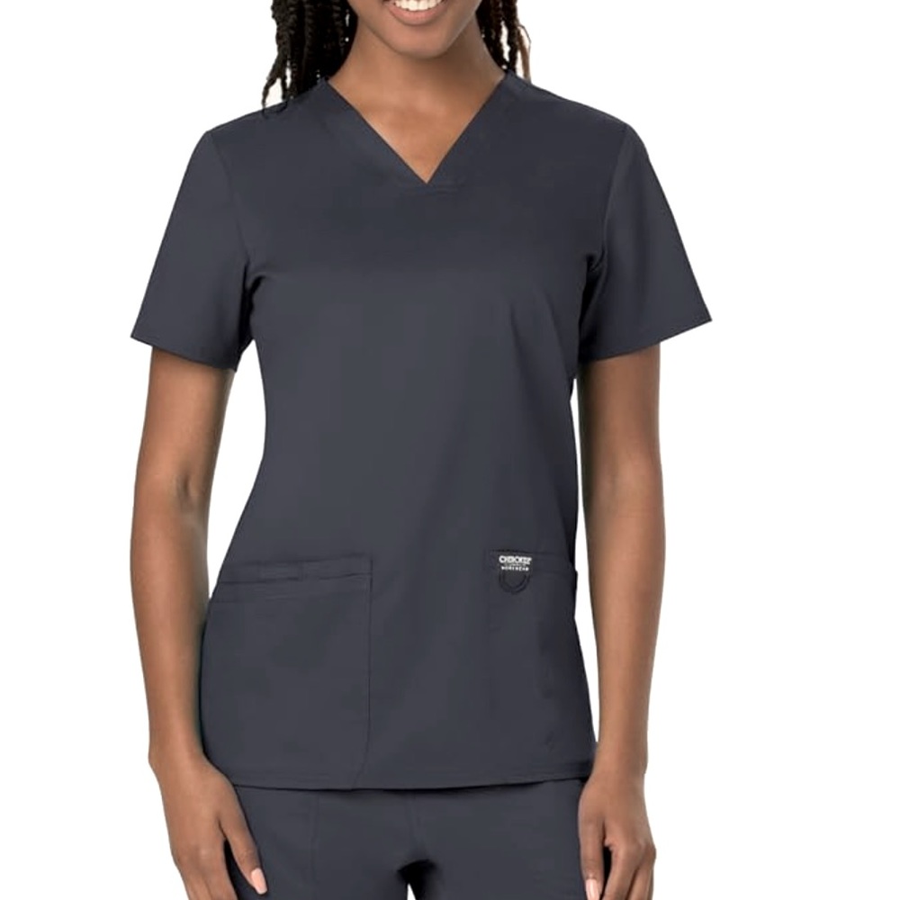 Pewter Cherokee Scrub Top
